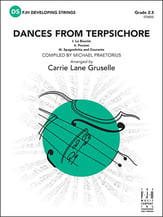 Dances from Terpsichore Orchestra sheet music cover